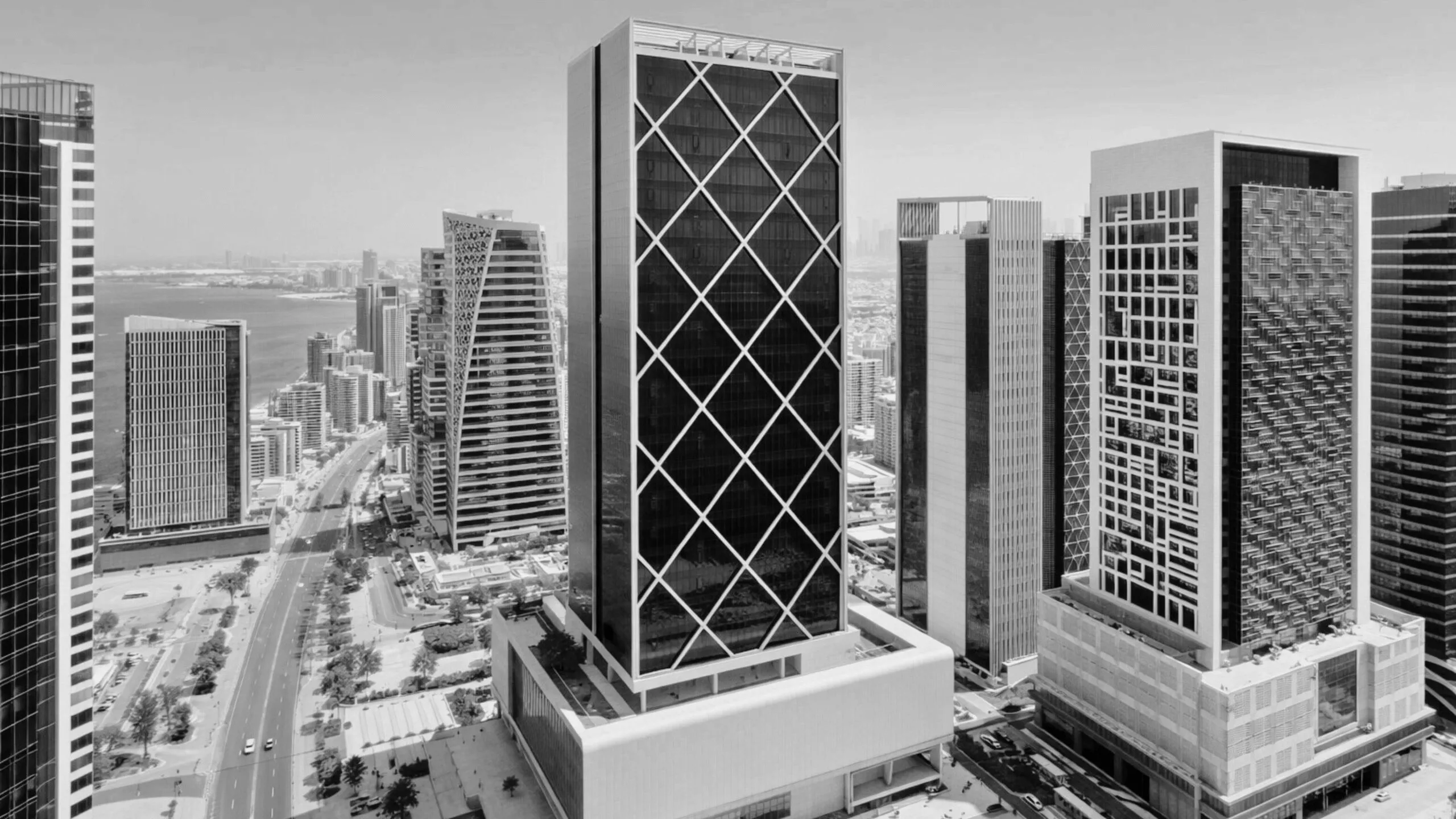 Residential and commercial buildings in Doha