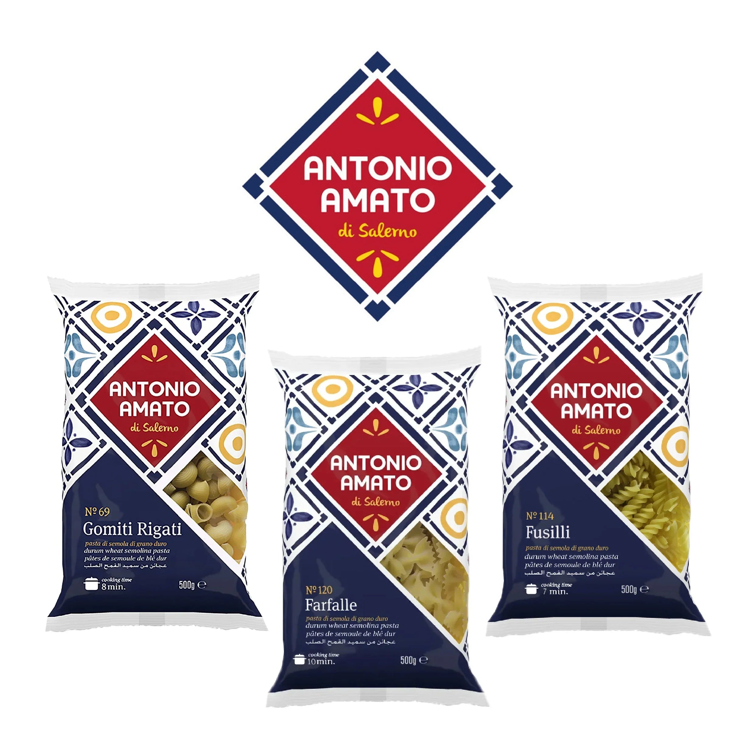 Antonio Amato product showcase
